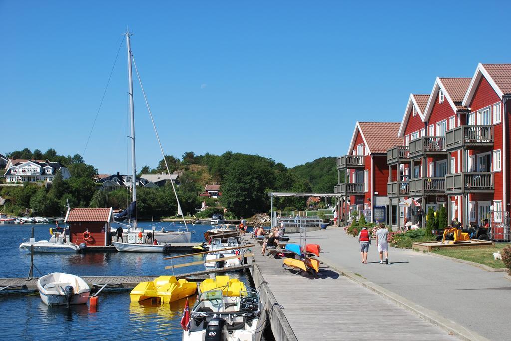 Tregde Ferie Hotel Mandal Buitenkant foto